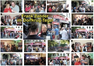 124 05 Dorfkrug Tegel Frank Zander Collage