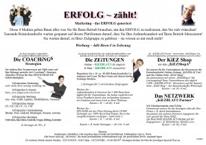 Flyer Werbung A 4 15 08 Erfolg2