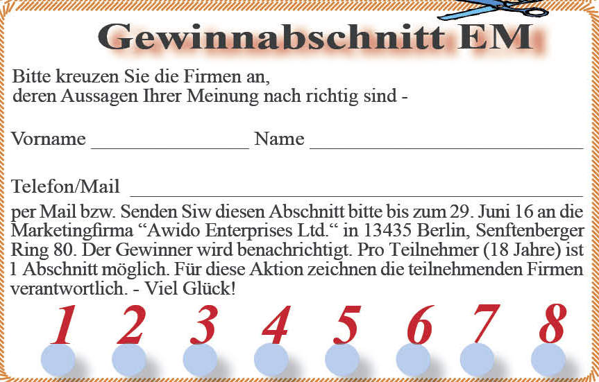 135 wp 13 Gewinnabschnitt EMeister